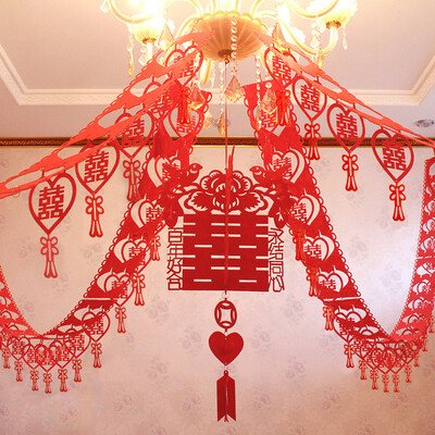 Ke Liying wedding supplies wedding arrangement supplies personality creative wedding wedding red love magpie package pendant ornaments romantic wedding room decoration
Ke Liying wedding supplies wedding arrangement supplies personality creative wedding wedding red love magpie package pendant ornaments romantic wedding room decoration