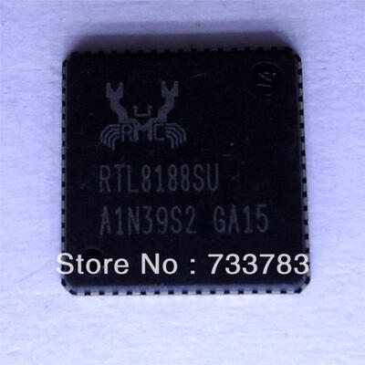5pcs/lot REALTEK RTL8188SU RTL8188 8188 Single-Chip IEEE 802.11b/g/n 1T1R WLAN Controller with USB 2.0 Interface
5pcs/lot REALTEK RTL8188SU RTL8188 8188 Single-Chip IEEE 802.11b/g/n 1T1R WLAN Controller with USB 2.0 Interface