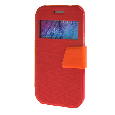 MOONCASE Galaxy J1 , Slim Window Design Leather Side Flip Bracket ЧЕХОЛ ДЛЯ Samsung Galaxy J1 Red Orange
MOONCASE Galaxy J1 , Slim Window Design Leather Side Flip Bracket ЧЕХОЛ ДЛЯ Samsung Galaxy J1 Red Orange