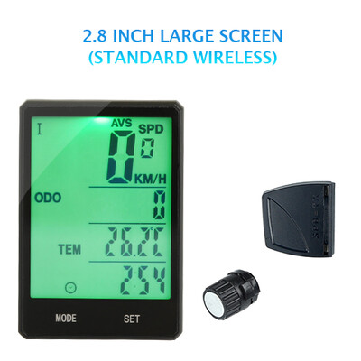 INBIKE 28 Large Screen Bicycle Computer Wireless Bike Computer Rainproof Speedometer Odometer Cycling Measurable Stopwatch
INBIKE 28 Large Screen Bicycle Computer Wireless Bike Computer Rainproof Speedometer Odometer Cycling Measurable Stopwatch