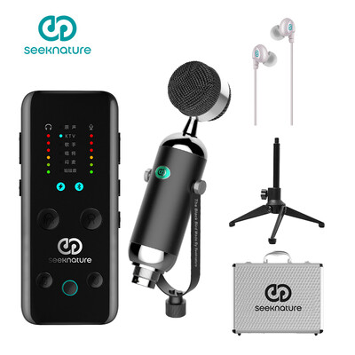 Seenature Seeknature broadcast bar Mini Senran Blackbird set mobile phone live K song recording shouting Mai sound card set audio equipment
Seenature Seeknature broadcast bar Mini Senran Blackbird set mobile phone live K song recording shouting Mai sound card set audio equipment
