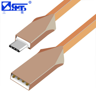 Sanbao DX-100PK mobile phone charging cable TYPE-C interface zinc alloy knife line pink 1 meter
Sanbao DX-100PK mobile phone charging cable TYPE-C interface zinc alloy knife line pink 1 meter