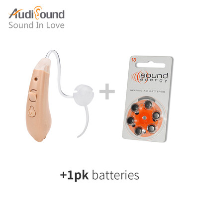 Audisound 2018 New Brand Digital Hearing Aid Of Left Ear Heaaring Amplifier Best Gift For The Elder with 6PCS1 CARD A13 Battery
Audisound 2018 New Brand Digital Hearing Aid Of Left Ear Heaaring Amplifier Best Gift For The Elder with 6PCS1 CARD A13 Battery