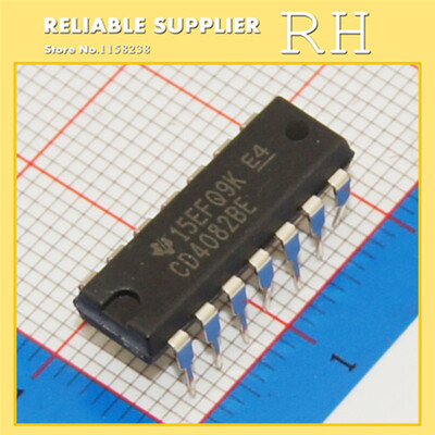 100PCSLOT CD4082BE CD4082 DIP14