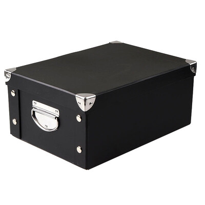 Youjialiangpin Thick paper storage box Book storage box Toy clothes Organizer Large with handle Aristocratic black
Youjialiangpin Thick paper storage box Book storage box Toy clothes Organizer Large with handle Aristocratic black