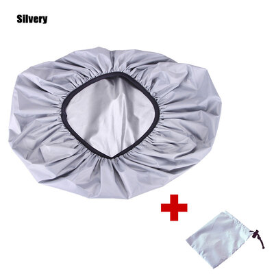 TACTIFANS 210D Сумка для дождя 35L Protable Waterproof Anti-tear Пылезащитный анти-UV рюкзак Серебряное покрытие с мешком для хранения