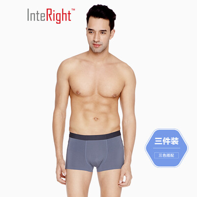 INTERIGHT underwear mens modal bag net color antibacterial inner boxer 3 boxed mixed color XXXL
INTERIGHT underwear mens modal bag net color antibacterial inner boxer 3 boxed mixed color XXXL