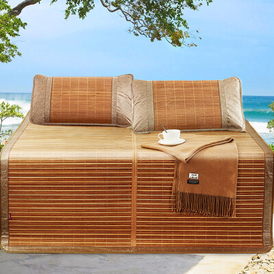Bai Fu Di byford mat bamboo mat double-sided folding single bamboo&rattan mat carbonized cool bamboo mat 12 m student simple double-sided mat A without pillowcase
Bai Fu Di byford mat bamboo mat double-sided folding single bamboo&rattan mat carbonized cool bamboo mat 12 m student simple double-sided mat A without pillowcase