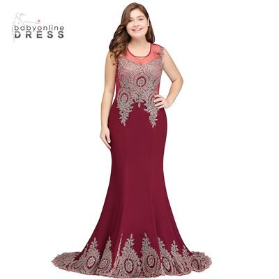 2018 New Arrival Plus Size Evening Dress Long Bugundy Prom Party Dress Sexy Applique Beaded Evening Gowns
2018 New Arrival Plus Size Evening Dress Long Bugundy Prom Party Dress Sexy Applique Beaded Evening Gowns