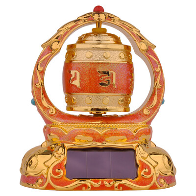 Snowy Impression Car Decoration Turning Wheel Detian Creative Buddhism Solar Turning Wheel Car Interior Jewelry Car Turning Tube
Snowy Impression Car Decoration Turning Wheel Detian Creative Buddhism Solar Turning Wheel Car Interior Jewelry Car Turning Tube