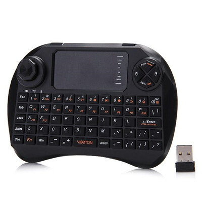 VIBOTON X3 Mini Wireless Fly Air Mouse Keyboard с сенсорным планшетом Ручной пульт дистанционного управления для TV Box PC-Black
VIBOTON X3 Mini Wireless Fly Air Mouse Keyboard с сенсорным планшетом Ручной пульт дистанционного управления для TV Box PC-Black
