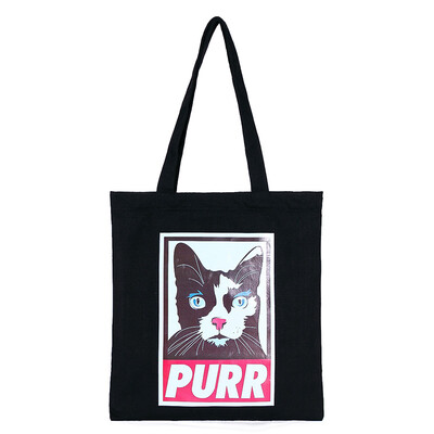 Bag famous sac maitres PURR cat canvas bag green shopping bag literary retro one shoulder portable large capacity cloth bag SM18B306 black
Bag famous sac maitres PURR cat canvas bag green shopping bag literary retro one shoulder portable large capacity cloth bag SM18B306 black
