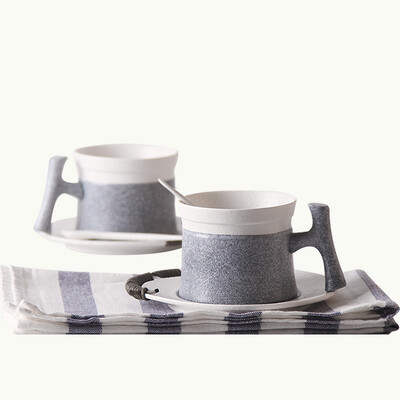 Unnamed Impression Non-Stone Coffee Set with Spoon