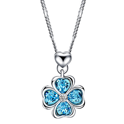 Thousands of seascape Findwind using Swarovski Elements Crystal Four Leaf Crystal Necklace Sea Blue CX755
Thousands of seascape Findwind using Swarovski Elements Crystal Four Leaf Crystal Necklace Sea Blue CX755