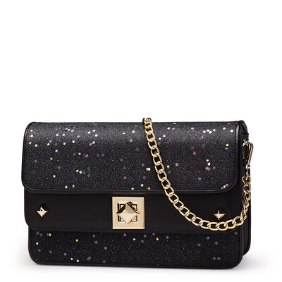 Golden Fox FOXER bag female cowhide fashion glitter pink star lady wild shoulder bag mini ins ladies messenger bag small square bag 941023F1W rose gold
Golden Fox FOXER bag female cowhide fashion glitter pink star lady wild shoulder bag mini ins ladies messenger bag small square bag 941023F1W rose gold