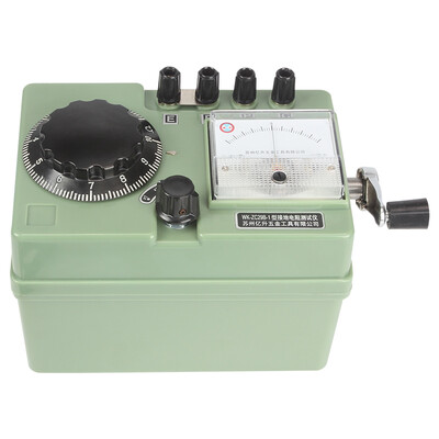 Wick Wco WK-ZC29B-1 Grounding Resistance Tester Shaking Table Lightning Measuring Instrument Loop Low Resistance Digital Display Resistance Measuring Range 0-1000Ω
Wick Wco WK-ZC29B-1 Grounding Resistance Tester Shaking Table Lightning Measuring Instrument Loop Low Resistance Digital Display Resistance Measuring Range 0-1000Ω