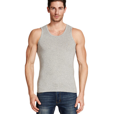 Playboy PLAYBOY Mens modal cotton vest mens tight-fitting sports shirt fitness vest breathable thin section in the gray 2XL
Playboy PLAYBOY Mens modal cotton vest mens tight-fitting sports shirt fitness vest breathable thin section in the gray 2XL