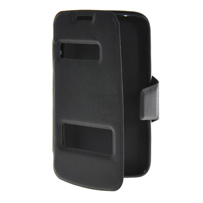 MOONCASE View Window Leather Side Flip Pouch Stand Shell Back Case Cover for Samsung Galaxy Star Pro S7260 / S7262 Black
MOONCASE View Window Leather Side Flip Pouch Stand Shell Back Case Cover for Samsung Galaxy Star Pro S7260 / S7262 Black