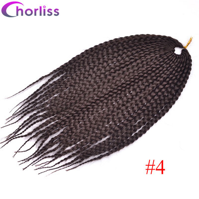 Chorliss 14"Box Braid Synthetic Hair Extension 22rootspc Crochet Twist Braiding Hair Extension 6Colors Black Brown Blond 1pc 
Chorliss 14"Box Braid Synthetic Hair Extension 22rootspc Crochet Twist Braiding Hair Extension 6Colors Black Brown Blond 1pc