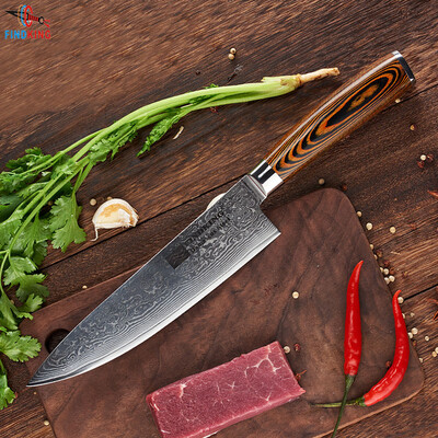 FINDKING 2017 new damascus steel blade color wood handle 8 inch damascus knife chef knife 71 layers damascus kitchen knife
FINDKING 2017 new damascus steel blade color wood handle 8 inch damascus knife chef knife 71 layers damascus kitchen knife