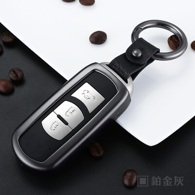Carle decorated Mazda car key bag CX-4CX-5CX-783Axela key ring buckle chain shell gray
Carle decorated Mazda car key bag CX-4CX-5CX-783Axela key ring buckle chain shell gray