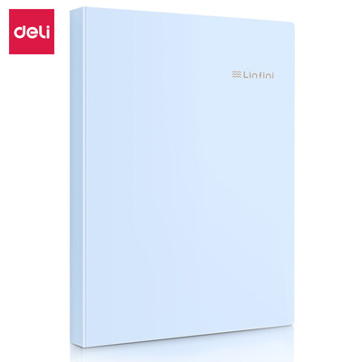 Deli deli music series 30 pages A4 insert bag information book file folder folder student paper storage bag crystal blue single only 72212
Deli deli music series 30 pages A4 insert bag information book file folder folder student paper storage bag crystal blue single only 72212