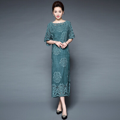 New arrival Silk Dresses Women elegant long loose Vintage embroidery dresses lady Fashion High Quality Fit Flare Solid Dresses
New arrival Silk Dresses Women elegant long loose Vintage embroidery dresses lady Fashion High Quality Fit Flare Solid Dresses