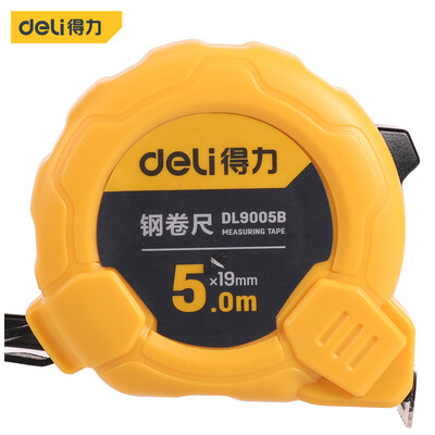 Deli deli 5 m steel tape measure box ruler telescopic ruler meter metric 5m19mm DL9005B
Deli deli 5 m steel tape measure box ruler telescopic ruler meter metric 5m19mm DL9005B