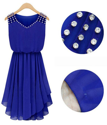 Hot Fashion women Cozy Cloth Casual Dress Elegant Noble Summer Girl Chiffon Sexy Dress
Hot Fashion women Cozy Cloth Casual Dress Elegant Noble Summer Girl Chiffon Sexy Dress