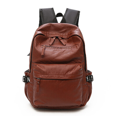 Preppy Style Leather School Backpack Bag For College Simple Design Men Casual Daypacks mochila male New
Preppy Style Leather School Backpack Bag For College Simple Design Men Casual Daypacks mochila male New