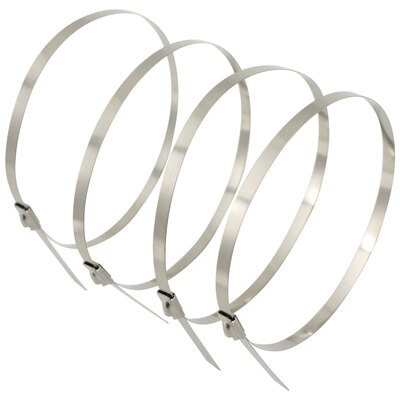 Forgestar 304 stainless steel ball self-locking cable tie 50-piece strapping strap with strap 46300MM
Forgestar 304 stainless steel ball self-locking cable tie 50-piece strapping strap with strap 46300MM