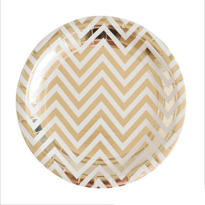 FANLUS Disposable Tableware Sets Paper Party Plates wedding decoration party supplies Metallic Gold Striped Birthday Parties
FANLUS Disposable Tableware Sets Paper Party Plates wedding decoration party supplies Metallic Gold Striped Birthday Parties