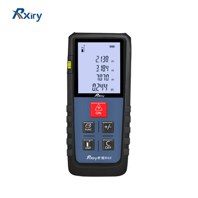 Rxiry sharp 60M handheld portable infrared laser range finder home decoration precision electronic ruler R60
Rxiry sharp 60M handheld portable infrared laser range finder home decoration precision electronic ruler R60