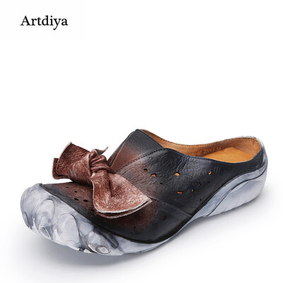 Artdiya 2018 New Butterfly-knot Flat Women Shoes Female Handmade Hollow Genuine Leather Five Fingers Retro Slippers F89-62
Artdiya 2018 New Butterfly-knot Flat Women Shoes Female Handmade Hollow Genuine Leather Five Fingers Retro Slippers F89-62