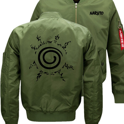 NARUTO Anime Akatsuki Bomber Flight Flying Jacket Winter thicken Warm Zipper Men Jackets Anime Mens Casual Coat
NARUTO Anime Akatsuki Bomber Flight Flying Jacket Winter thicken Warm Zipper Men Jackets Anime Mens Casual Coat