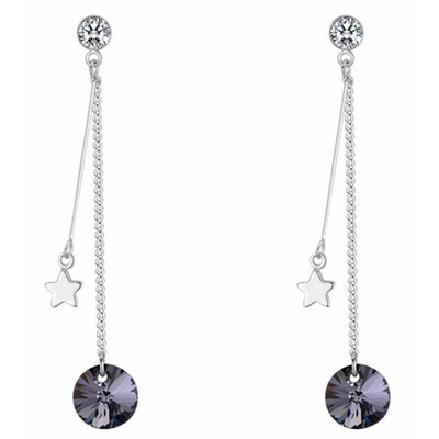 Long Chain Drop Earrings For Women Wedding Gifts Star Moon Crystal from Austrian Dangle Earring Jewelry -28341
Long Chain Drop Earrings For Women Wedding Gifts Star Moon Crystal from Austrian Dangle Earring Jewelry -28341