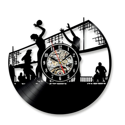 Vinyl Wall Clock Creative 3D Beach Volleyball Outdoor Sports Design Wall Art Home Decorators
Vinyl Wall Clock Creative 3D Beach Volleyball Outdoor Sports Design Wall Art Home Decorators