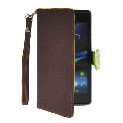 MOONCASE Litch Skin Leather Side Flip Wallet Card Holder Pouch with Kickstand Case Cover for Sony Xperia Z1 L39h Brown
MOONCASE Litch Skin Leather Side Flip Wallet Card Holder Pouch with Kickstand Case Cover for Sony Xperia Z1 L39h Brown