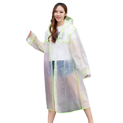 Top Man Town Outdoor EVA raincoat hiking hiking adult translucent fashion raincoat thick non-disposable raincoat men&women long hooded yellow edging section
Top Man Town Outdoor EVA raincoat hiking hiking adult translucent fashion raincoat thick non-disposable raincoat men&women long hooded yellow edging section