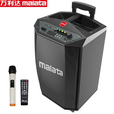 Malata Bluetooth speaker outdoor portable lever square dance sound card U disk wireless microphone L8 black
Malata Bluetooth speaker outdoor portable lever square dance sound card U disk wireless microphone L8 black