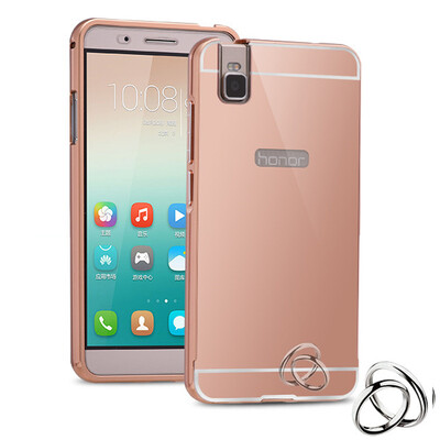 MOONCASE Metallic Frame Edge Mirror Back Protective Shell 2 in 1 Thin Case Cover for Huawei Honor 7i
MOONCASE Metallic Frame Edge Mirror Back Protective Shell 2 in 1 Thin Case Cover for Huawei Honor 7i