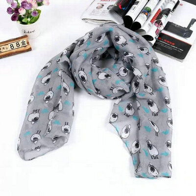 Guttavalli Winter New Charm Colorful Sheep Animal Long Shawl Lovely Women Long Chevron Scarves Fashion Stripe Print Soft Scarf
Guttavalli Winter New Charm Colorful Sheep Animal Long Shawl Lovely Women Long Chevron Scarves Fashion Stripe Print Soft Scarf