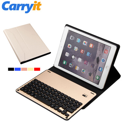 Carryit (SP-1038L) Aluminum alloy 7 color backlight bluetooth keyboard with leather case for ipad air /air2/pro 9.7/new ipad 9.7
Carryit (SP-1038L) Aluminum alloy 7 color backlight bluetooth keyboard with leather case for ipad air /air2/pro 9.7/new ipad 9.7