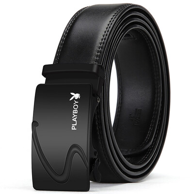 Playboy playboy mens belt business casual automatic buckle belt Korean version of leather belt PDF5050-8B black
Playboy playboy mens belt business casual automatic buckle belt Korean version of leather belt PDF5050-8B black