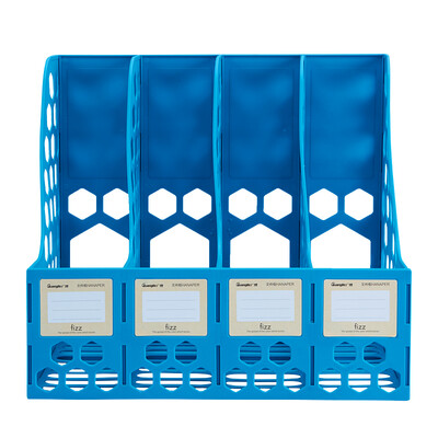 Fizz thickened quad file box storage file basket information frame office supplies blue WJK9390
Fizz thickened quad file box storage file basket information frame office supplies blue WJK9390