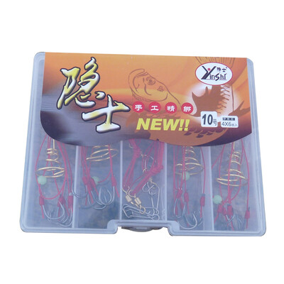Hermit handmade fine tied two boxes loaded on the 9th explosion hook hook hook fishing gear fishing supplies
Hermit handmade fine tied two boxes loaded on the 9th explosion hook hook hook fishing gear fishing supplies