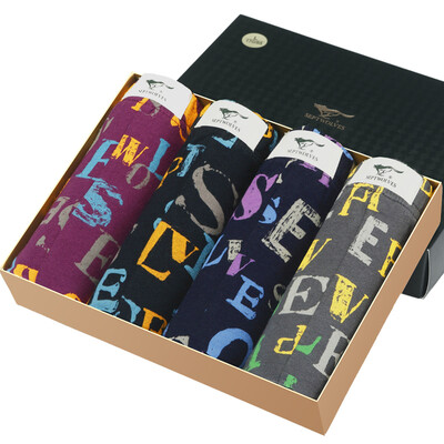 Seven wolves men &39s underwear pure cotton briefs pants sexy printing men&39 s four - leggings 4 boxed
Seven wolves men &39s underwear pure cotton briefs pants sexy printing men&39 s four - leggings 4 boxed