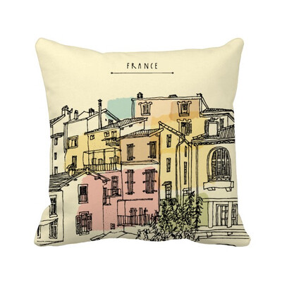 City Building Colorful France Painting Square Throw Pillow Insert Cushion Cover Home Sofa Decor Gift
City Building Colorful France Painting Square Throw Pillow Insert Cushion Cover Home Sofa Decor Gift