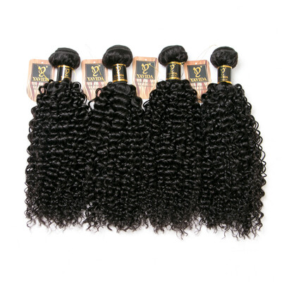 YAVIDA Hair 7A virgin Indian Curly Hair 4 Bundles Kinky Curly Virgin Hair Extension Afro Kinky Curly Weave Human Hair Bundles
YAVIDA Hair 7A virgin Indian Curly Hair 4 Bundles Kinky Curly Virgin Hair Extension Afro Kinky Curly Weave Human Hair Bundles