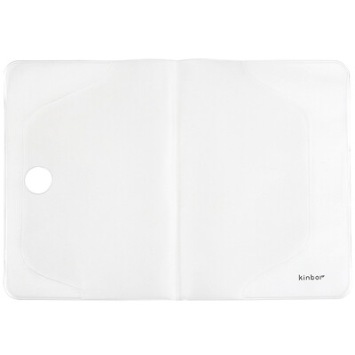 Kinbor handbook book A6 protective cover transparent EVA envelope with hand account book squint eye DTB66106
Kinbor handbook book A6 protective cover transparent EVA envelope with hand account book squint eye DTB66106